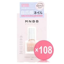 BCL - M.N.B.B Perfect Nail Coat Matte (x108) (Bulk Box)
