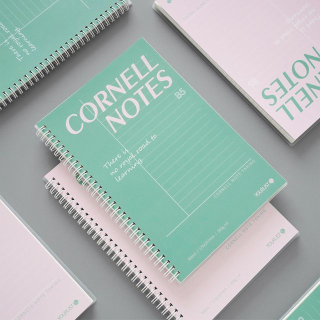 Geeyear B5 Cornell Notes Revision Notebook / Set YesStyle