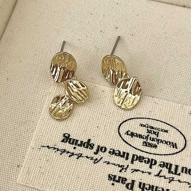 Jael-Asymmetrical Geometry Drop Earring
