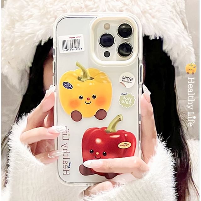 Just In Case Pepper Phone Case iPhone 16 Pro Max 16 Pro 16