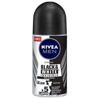 NIVEA - Men Invisible Black & White Original Deodorant Roll On
