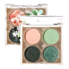 xixi - 4 Shades Eyeshadow Palette - Forest