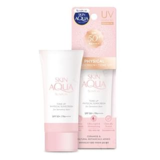 Rohto Mentholatum - Sunplay Skin Aqua Tone Up Physical Sunscreen For Sensitive Skin SPF 50+ PA++++