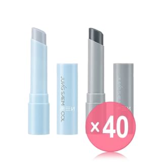 JUNG SAEM MOOL - Men Lip-Newal Color Balm - 2 Colors (x40) (Bulk Box)