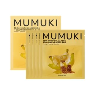 MUMUKI - Honey Banana BDRN Hydrogel Mask Set