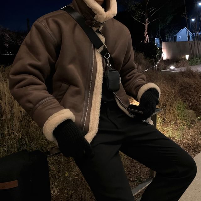 MRCYC-High Neck Zip-Up Jacket