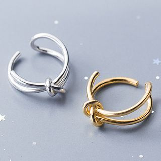 DECADES-Alloy Knot Open Ring