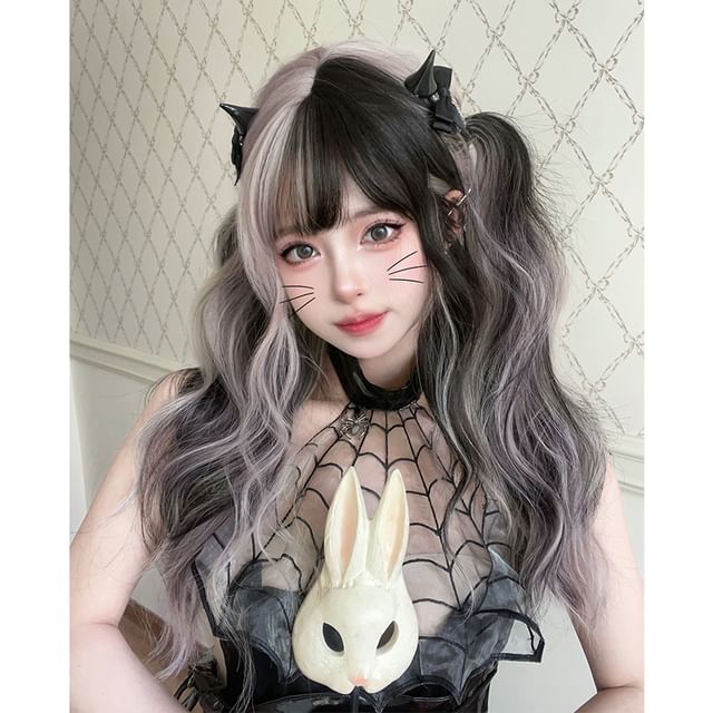 Jellyfish-Long Full Wig - Wavy Highlight