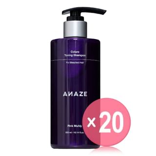 ANAZE - Colure Pink Muhly Toning Shampoo T03 (x20) (Bulk Box)