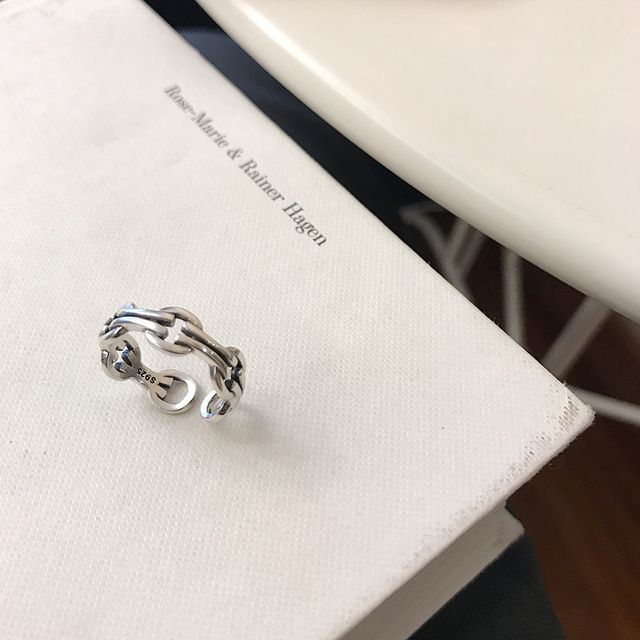 Forainer-Sterling Silver Open Ring