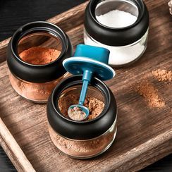 Lazy Corner - Kitchen Glass Seasoning Container Lazy Corner - Kitchen Glass Seasoning Container