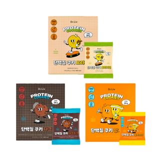 Dr.Liv - Protein Cookies Set - 3 types