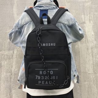 chain strap backpack