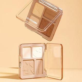 RUORI LIANA - Butterfly 3D Highlight & Contouring Palette - 2 Types