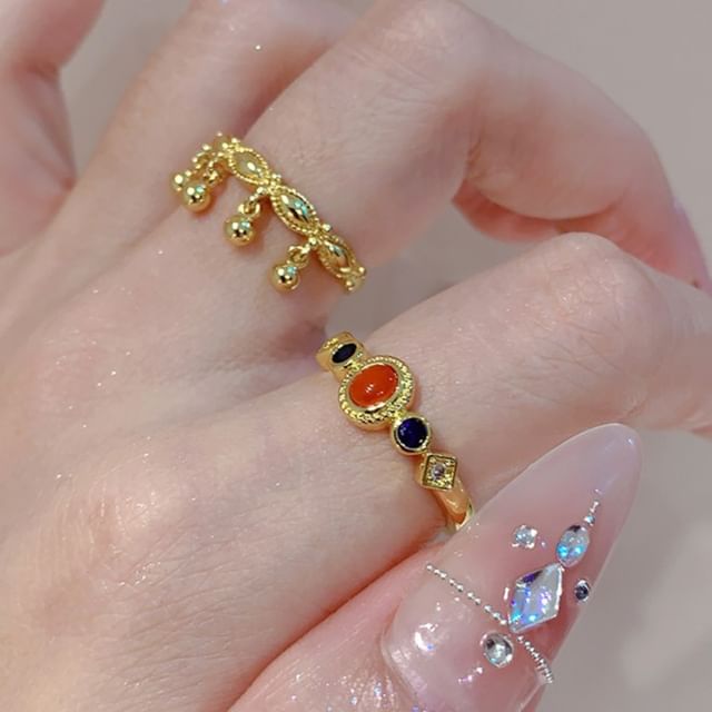 Kiren-Beaded Ring