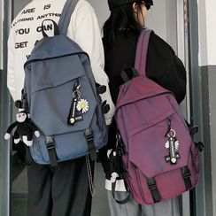 Bunny Hop - Buckled Plain Backpack Bunny Hop - Buckled Plain Backpack