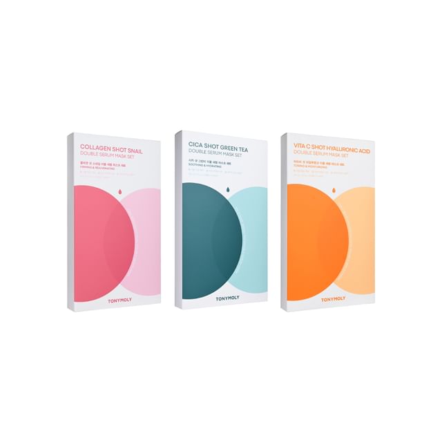 TONYMOLY-Double Serum Mask Set - 3 Types