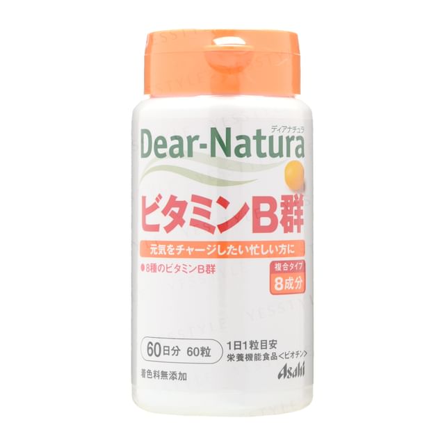 Asahi-Dear-Natura Vitaminas do Complexo B 60 dias-60 Cápsulas
