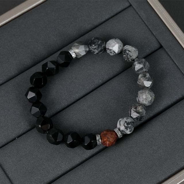 Karina Moon-Faux Crystal Beaded Bracelet