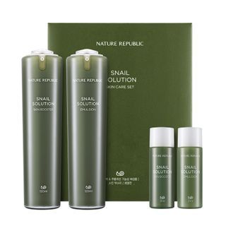 Buy Nature Republic Snail Solution Skin Care Set In Bulk Asianbeautywholesale Com