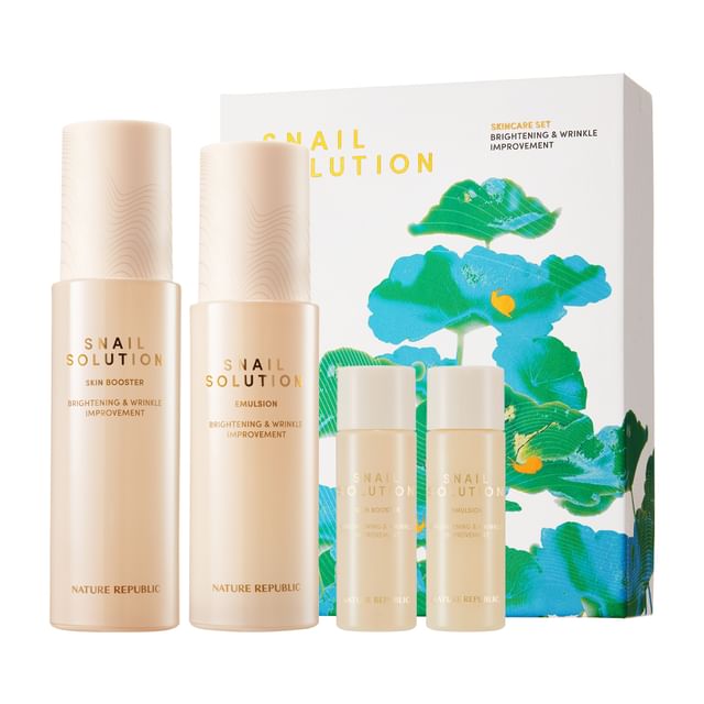 NATURE REPUBLIC-Snail Solution Skin Care Set