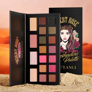 DE'LANCI - 18 Colors Eyeshadow Palette - Desert Rose