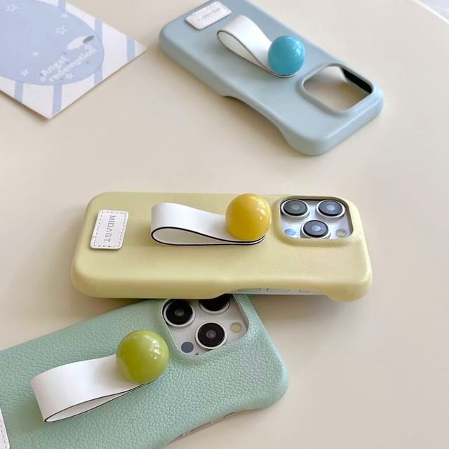 Rockit - Bead Finger Strap Phone Case - iPhone 15 Pro Max / 15 Pro / 15 Plus / 15 / 14 Pro Max / 14 Pro / 14 Plus / 14 / 13 Pro Max / 13 Pro / 13 / 13 mini / 12 Pro Max / 12 Pro / 12 / 12 mini / 11 Pro Max / 11 Pro / 11 | YesStyle Rockit - Bead Finger Strap Phone Case - iPhone 15 Pro Max / 15 Pro / 15 Plus / 15 / 14 Pro Max / 14 Pro / 14 Plus / 14 / 13 Pro Max / 13 Pro / 13 / 13 mini / 12 Pro Max / 12 Pro / 12 / 12 mini / 11 Pro Max / 11 Pro / 11 | YesStyle
