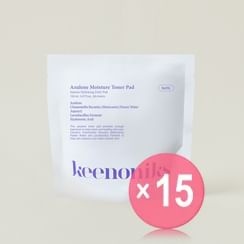 keenoniks - Azulene Moisture Toner Pad Refill Only (x15) (Bulk Box)
