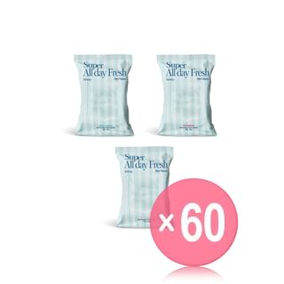 hetras - Super All Day Fresh Deo Tissue - 3 Types (x60) (Bulk Box)