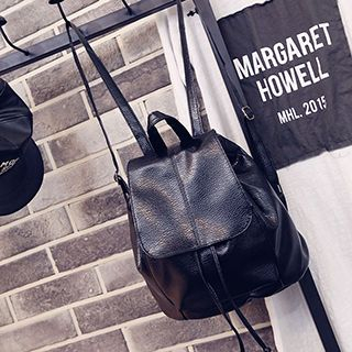 Fran San-Faux Leather Backpack
