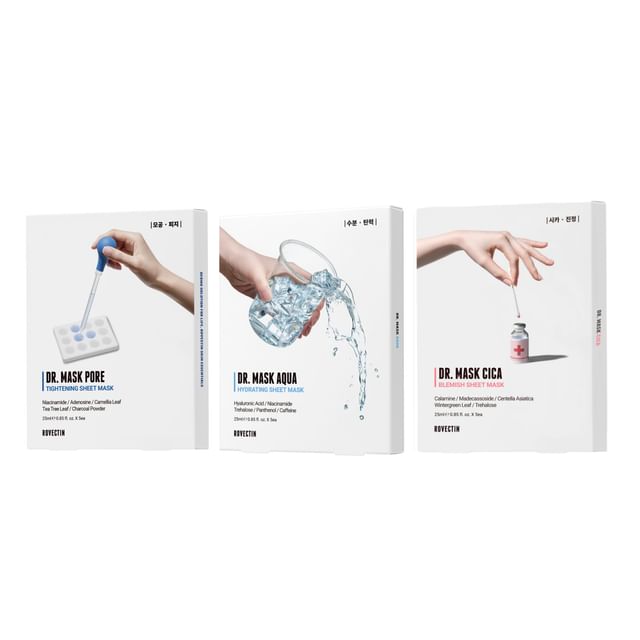 ROVECTIN-Dr Mask Set - 3 Types