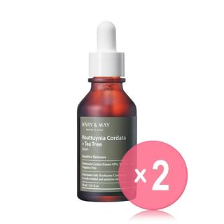 Mary&May - Houttuynia Cordata + Tea Tree Serum 2pcs Bundle Set