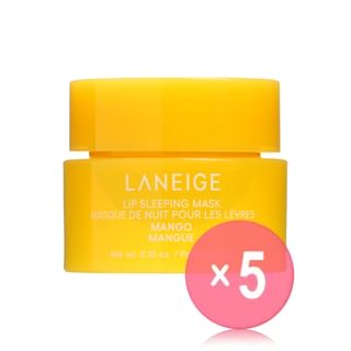 LANEIGE - Lip Sleeping Mask Mango Mini 5pcs Bundle Set