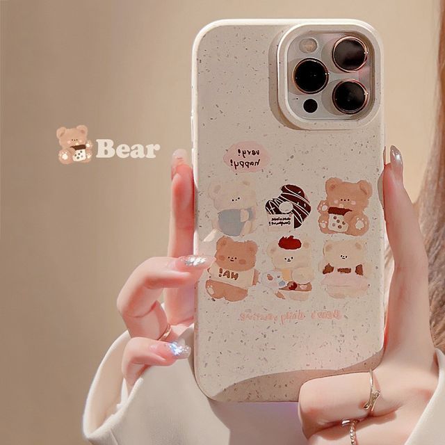 kloudkase - Bear Phone Case - iPhone 14 Pro Max / 14 Pro / 14 / 14