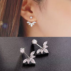 Jael - Rhinestone Ear Jackets Jael - Rhinestone Ear Jackets