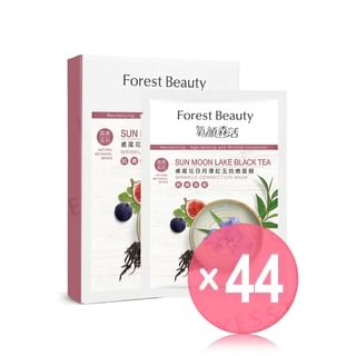 Forest Beauty - Natural Botanical Series Sun Moon Lake Black Tea Wrinkle Correction Mask 3 pcs (x44) (Bulk Box)