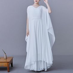 Ebbie - Hanfu Blouse / Maxi A-Line Skirt