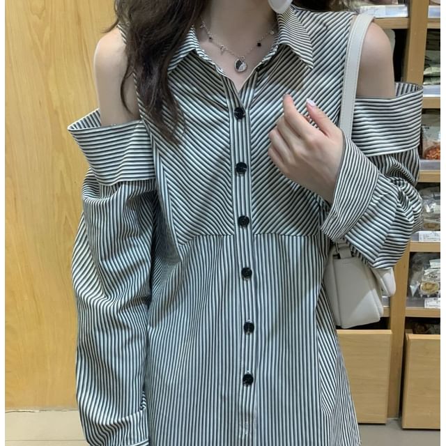 monroll-Long-Sleeve Plain Shirt