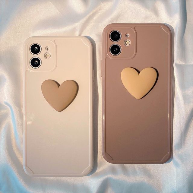 Primitivo 3d Heart Phone Case Iphone 13 Pro Max 13 Pro 13 13