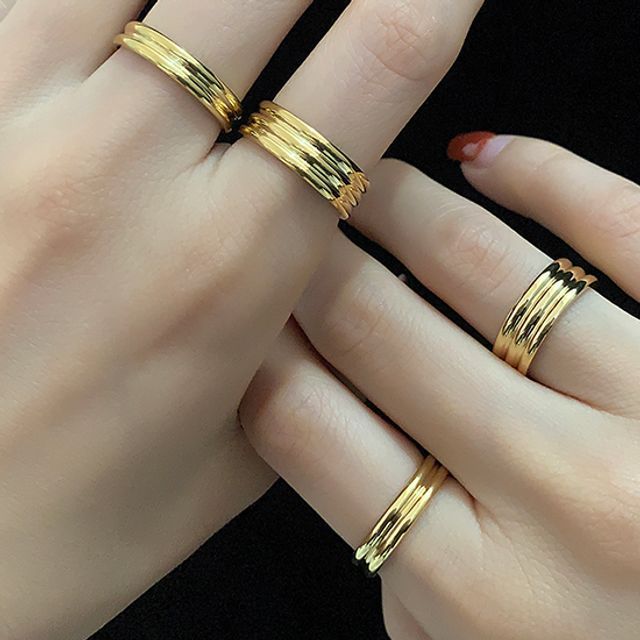 Miss JoJo-Plain Wide Ring