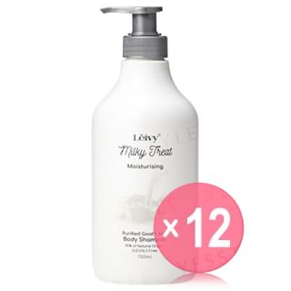 Leivy Naturally - Leivy Milky Treat Moisturising Purified Goat's Milk Body Shampoo (x12) (Bulk Box)