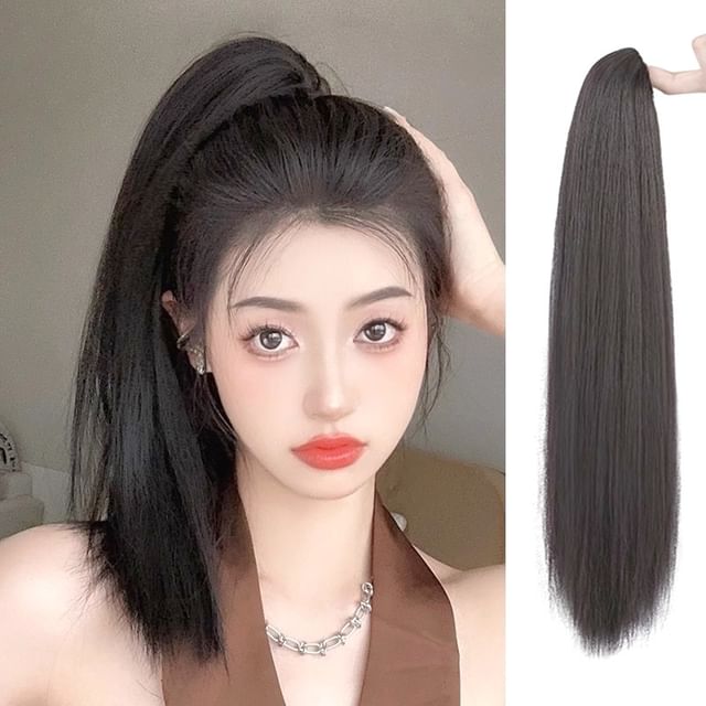 Jasmintinea-Straight Ponytail Wig