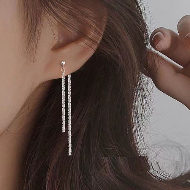 Poppin-Alloy Fringed Earring