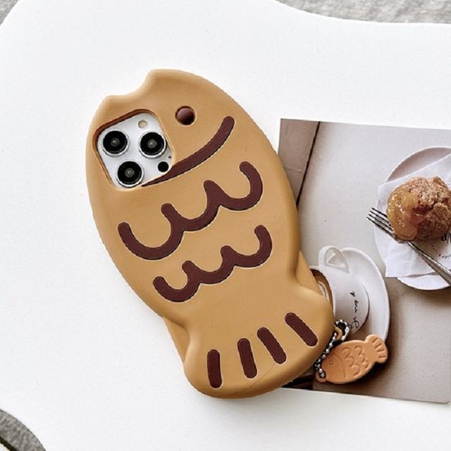 Synthaisy Taiyaki Phone Case iPhone 14Pro Max 14Pro 14Plus