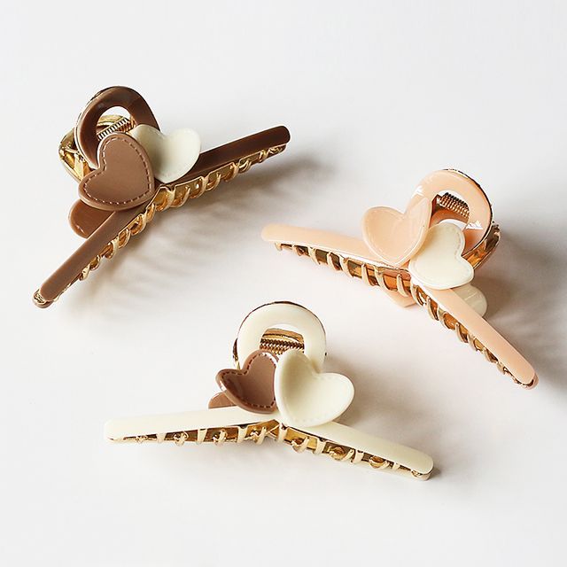 Hush Hush - Heart Hair Claw | YesStyle