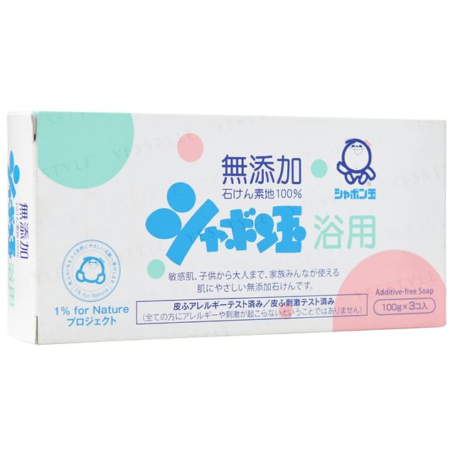 Shabondama Soap-Jabón de Baño Additive-Free Bubble Bath Soap