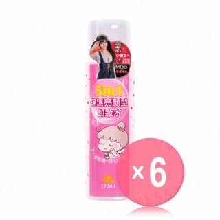 MEKO - Five-In-One Moisturizing & Brightening Makeup Remover (x6) (Bulk Box)