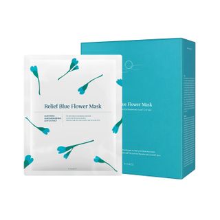 HYGGEE - Relief Blue Flower Mask Set
