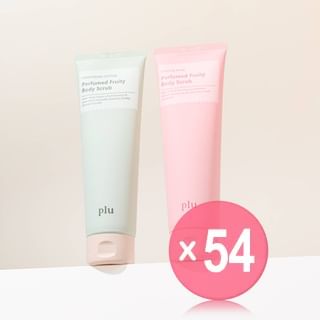 plu - Perfumed Fruity Sugar Body Scrub Mini - 2 Types (x54) (Bulk Box)