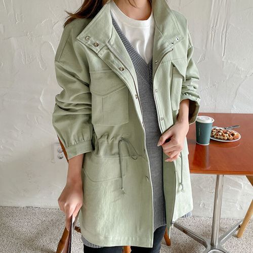 ヴィンテージ復刻 LITTLEBIG Stand Collar Safari Jacket - 通販